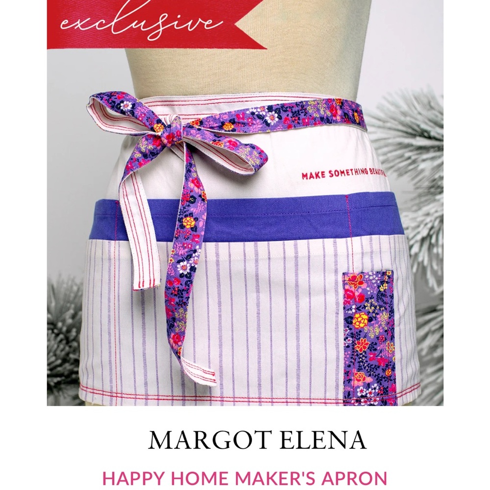 NWT Margot Elena Happy Home Maker’s Apron
